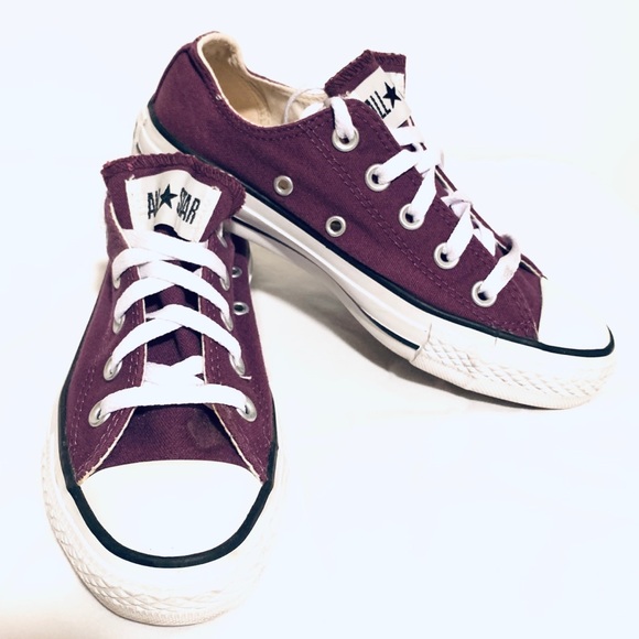 Converse Shoes - Purple / Plum Converse - Excellent Condition
